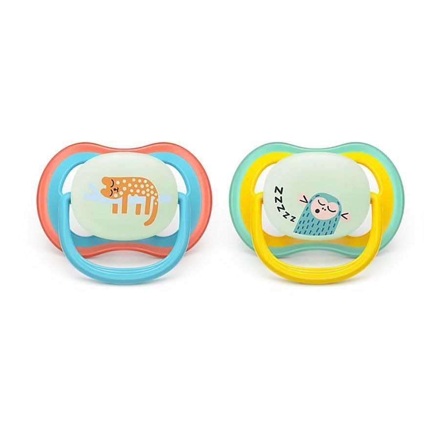 Philips Avent Fopspeen +18m Air Night Aap/poes 2