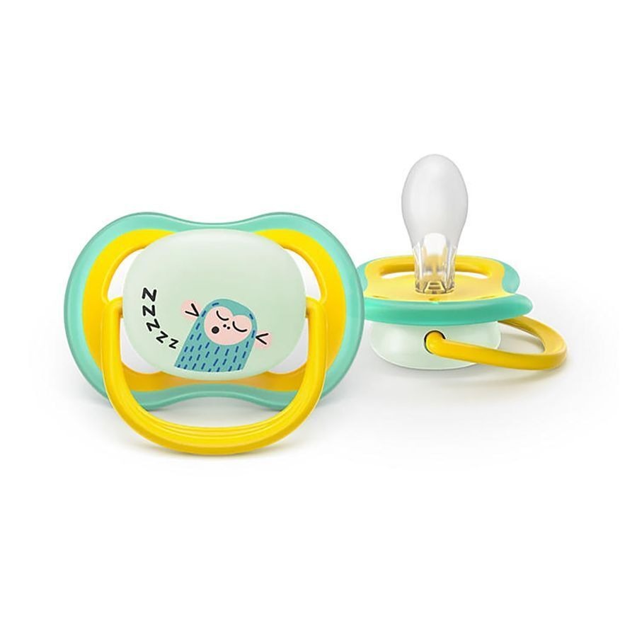Philips Avent Fopspeen +18m Air Night Aap/poes 2