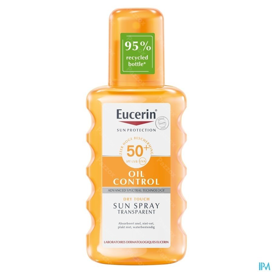 Eucerin Sun Oil Control SPF50+ Dry Touch Spray Transparent 200ml