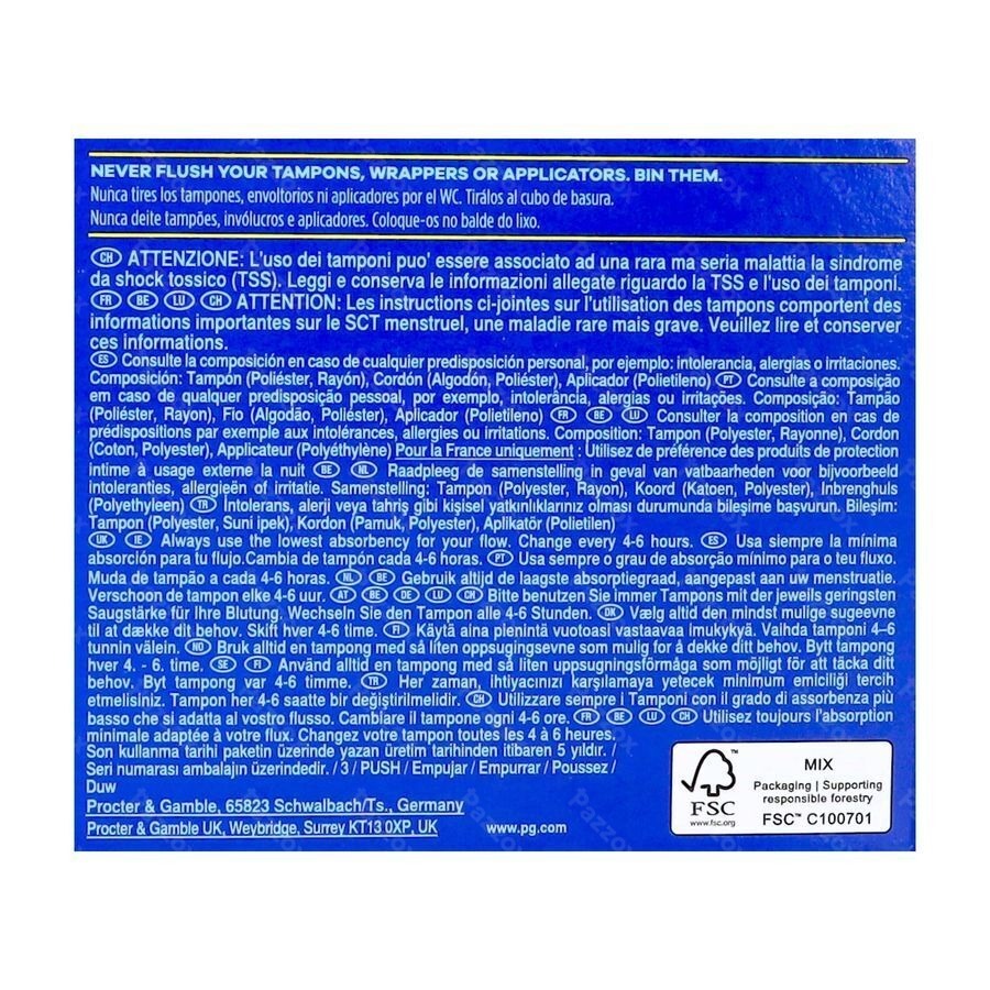 Tampax Compak Regular Tampons 24