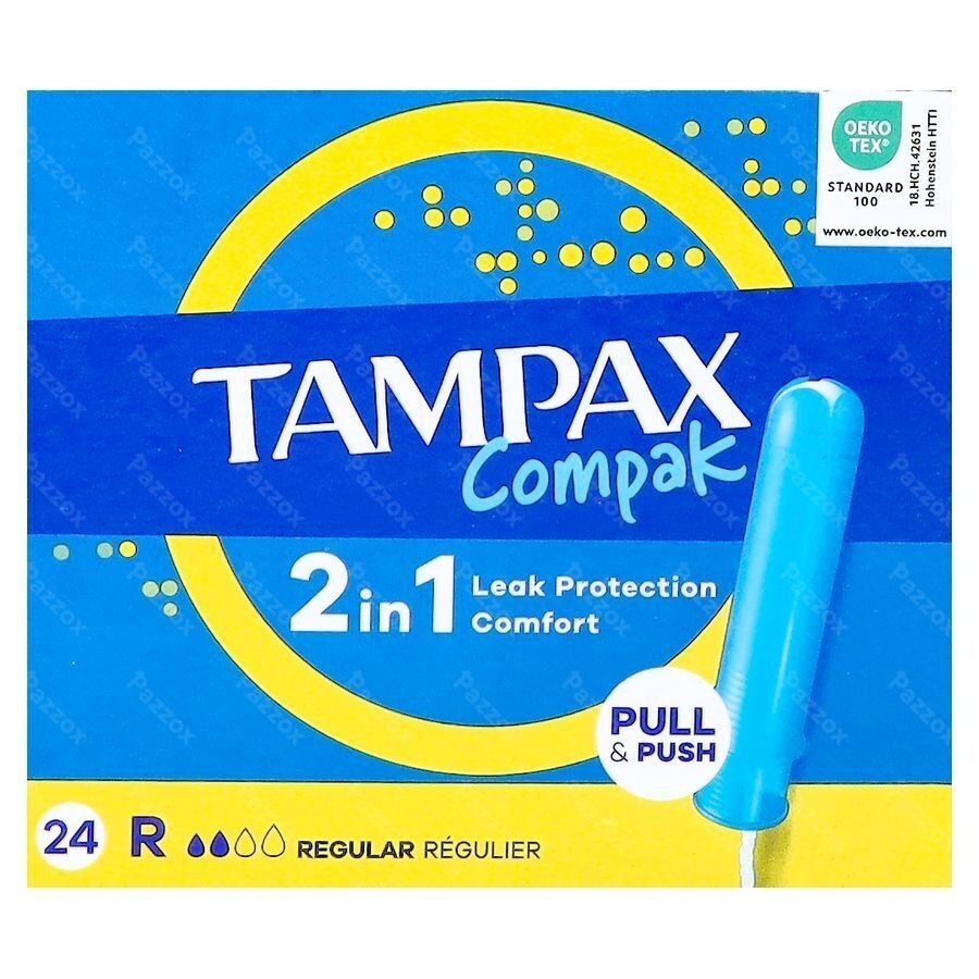 Tampax Compak Regular Tampons 24