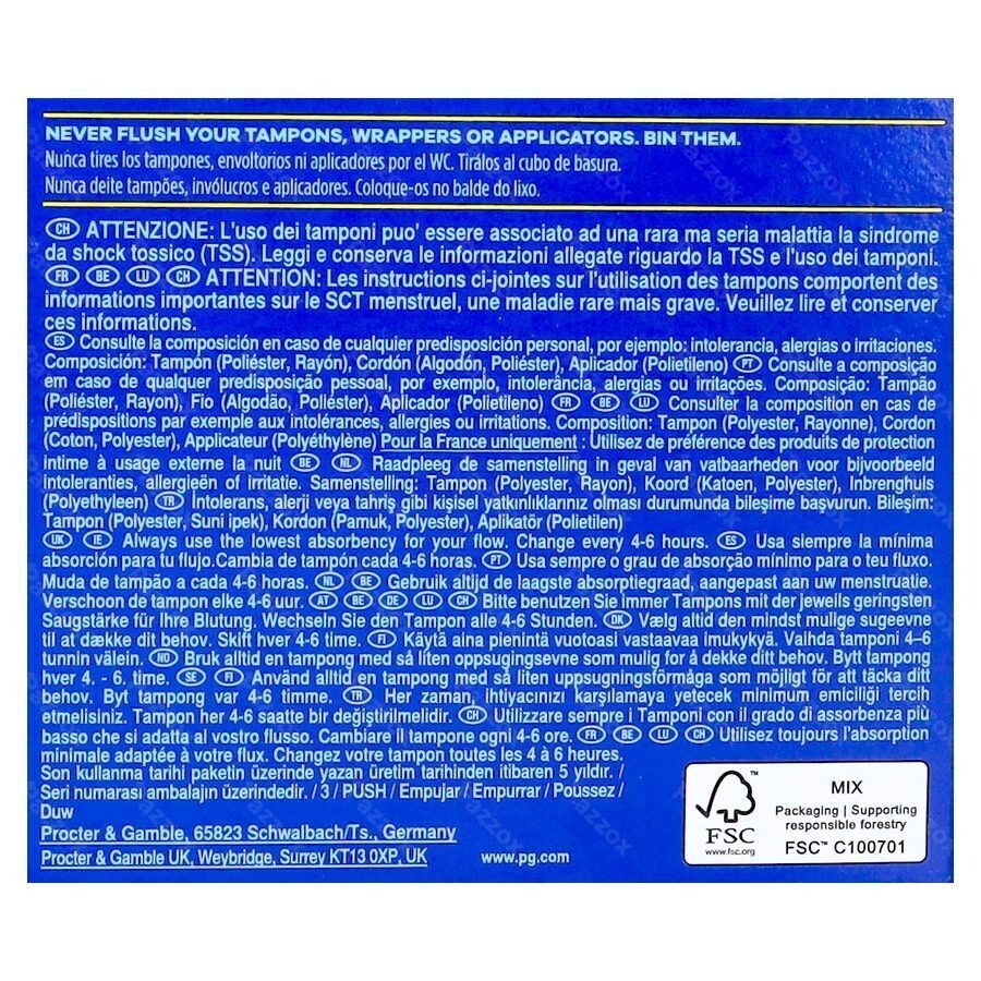 Tampax Compak Regular Tampons 24