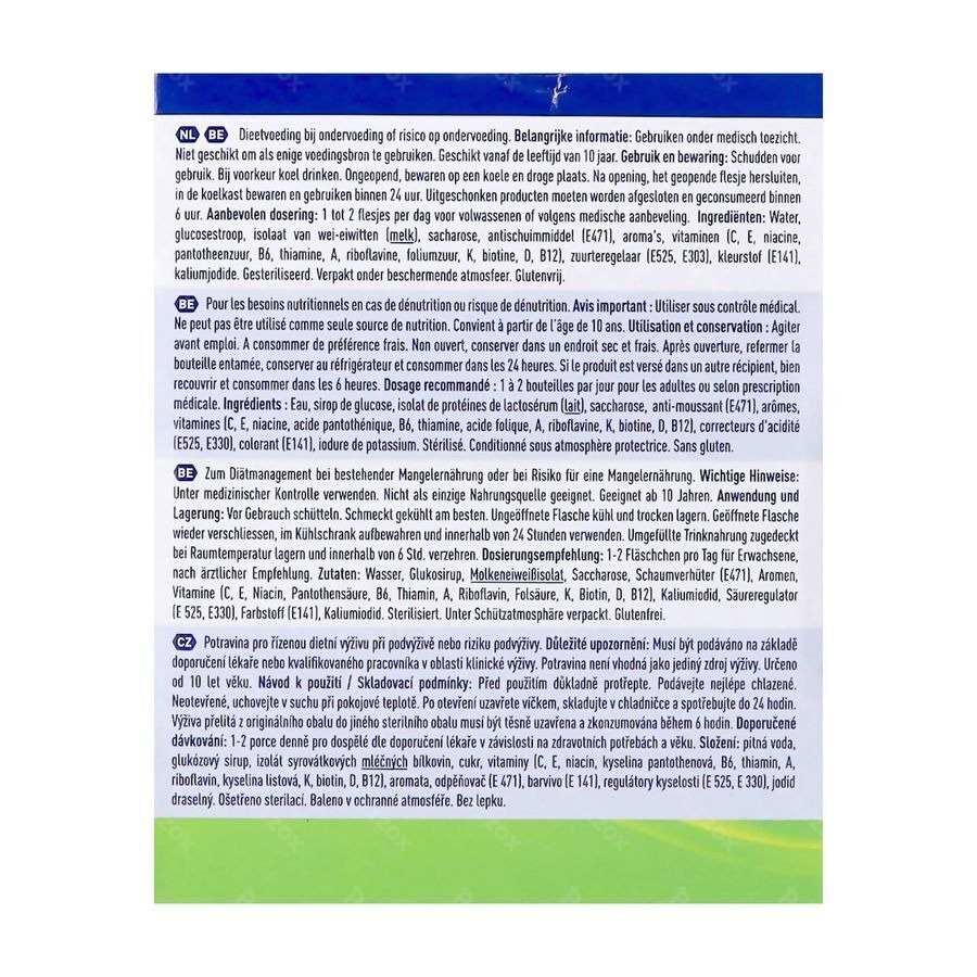 Nestlé Resource Ultra Fruit Appel 4x200ml