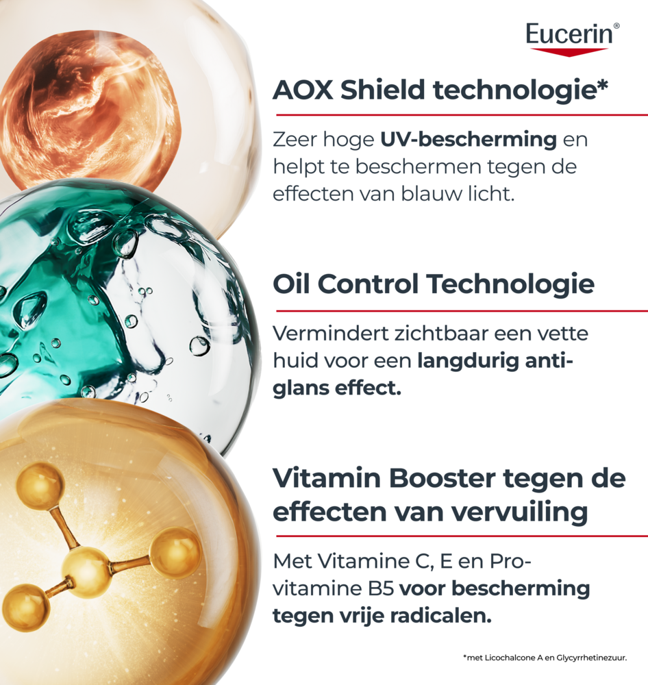 Eucerin Sun Oil Control Ultra Light Daily Serum SPF50 30ml