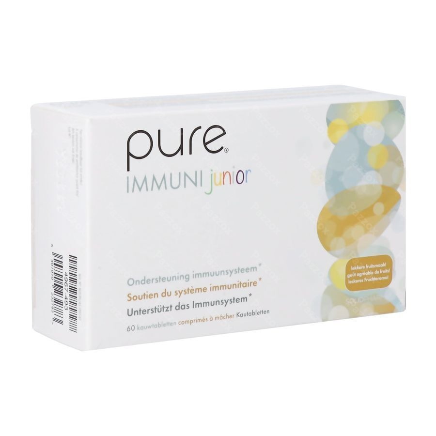 Pure Immuni Junior Kind 60 Kauwtabletten