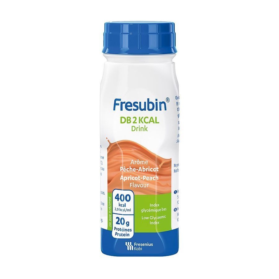 Fresubin Db 2 Kcal Drink Abrikoos-perzik 4x200ml