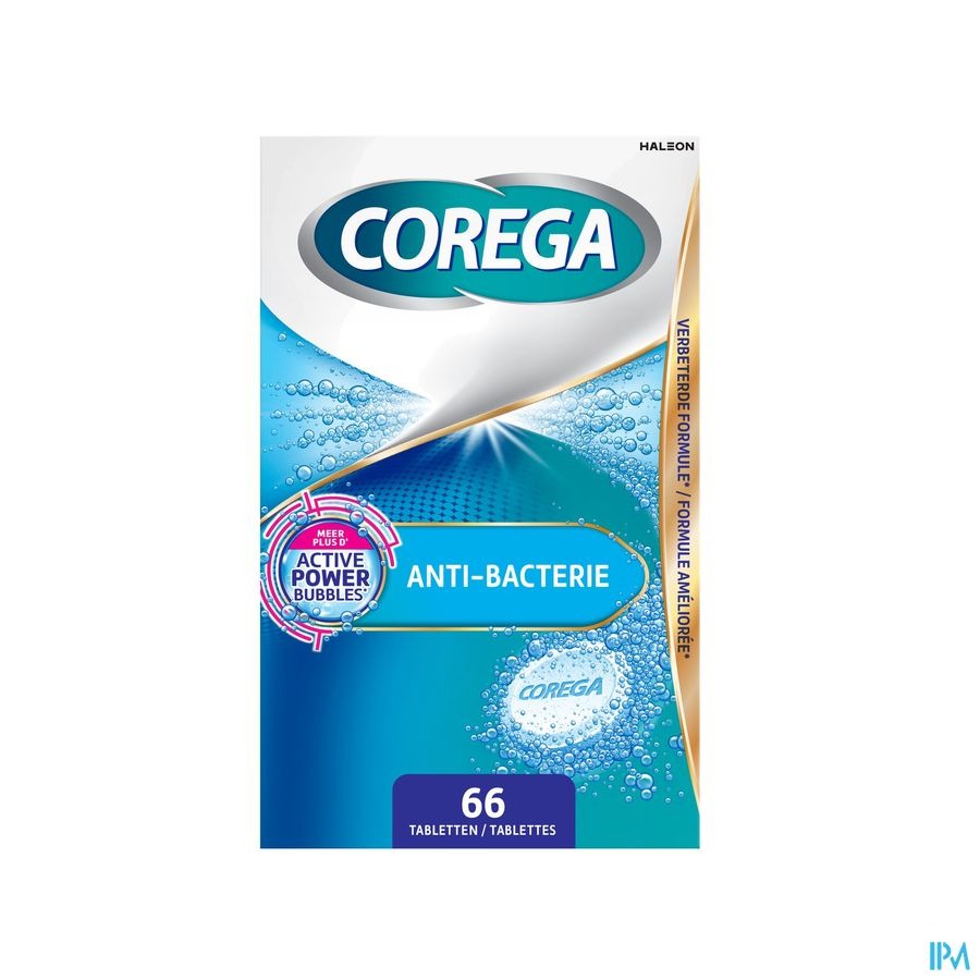 Corega Anti-Bacterie 66 Tabletten