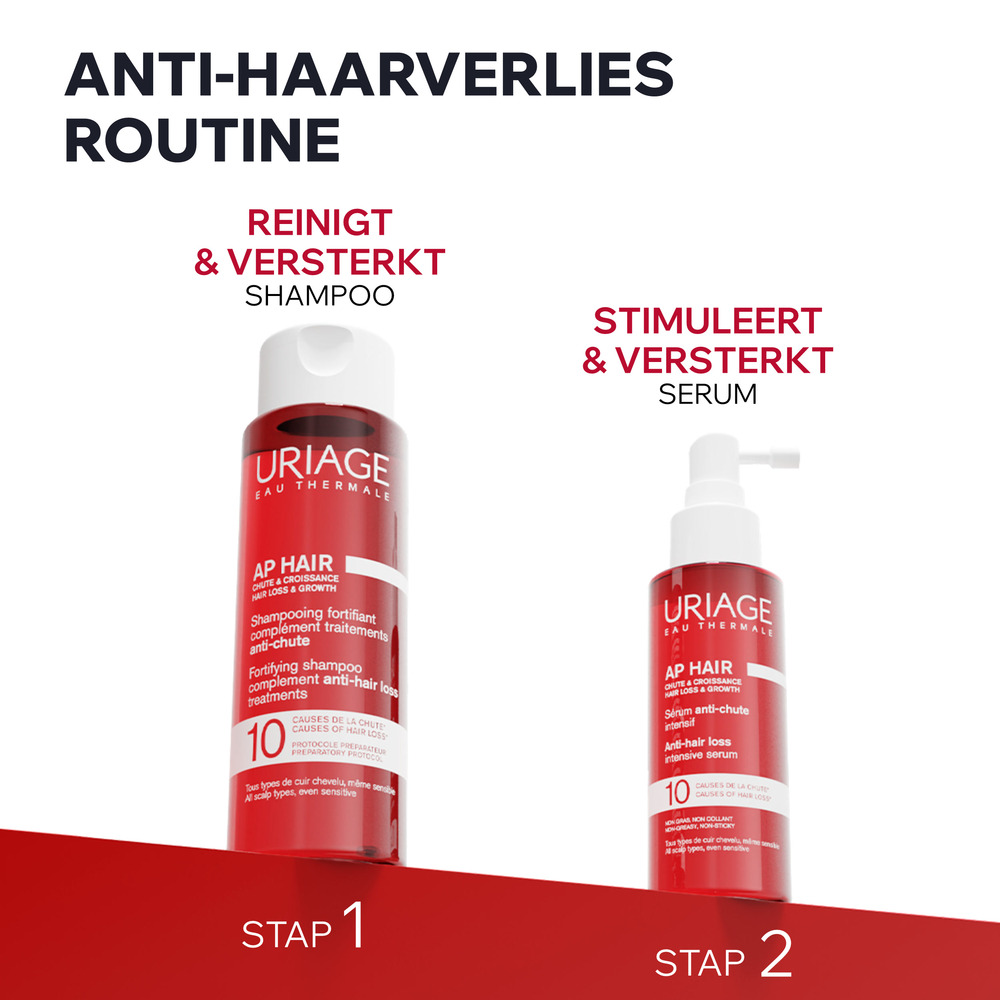 Uriage AP Hair Versterkende Anti-Haaruitval Shampoo 200ml