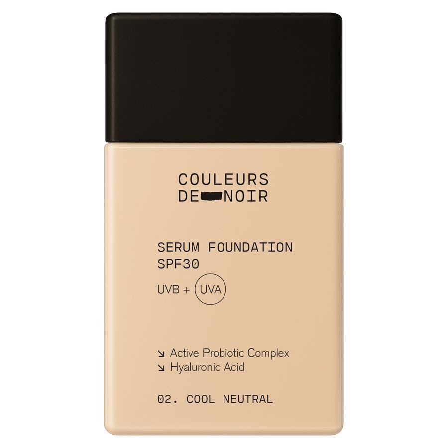 Couleur De Noir Serum Foundation SPF30 02 Cool Neutral 30 ml