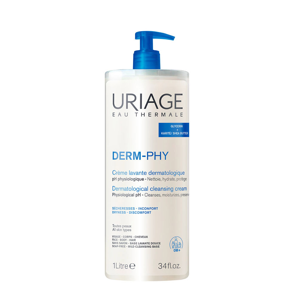 Uriage Derm-Phy Dermatologische Reinigingscrème 1l