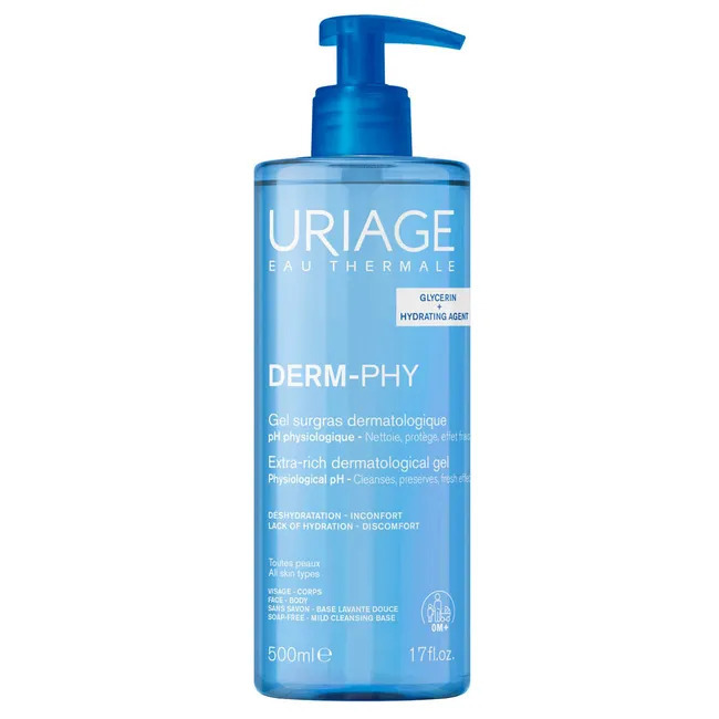 Uriage Derm-Phy Dermatologische Reinigingsgel Overvet 500 ml