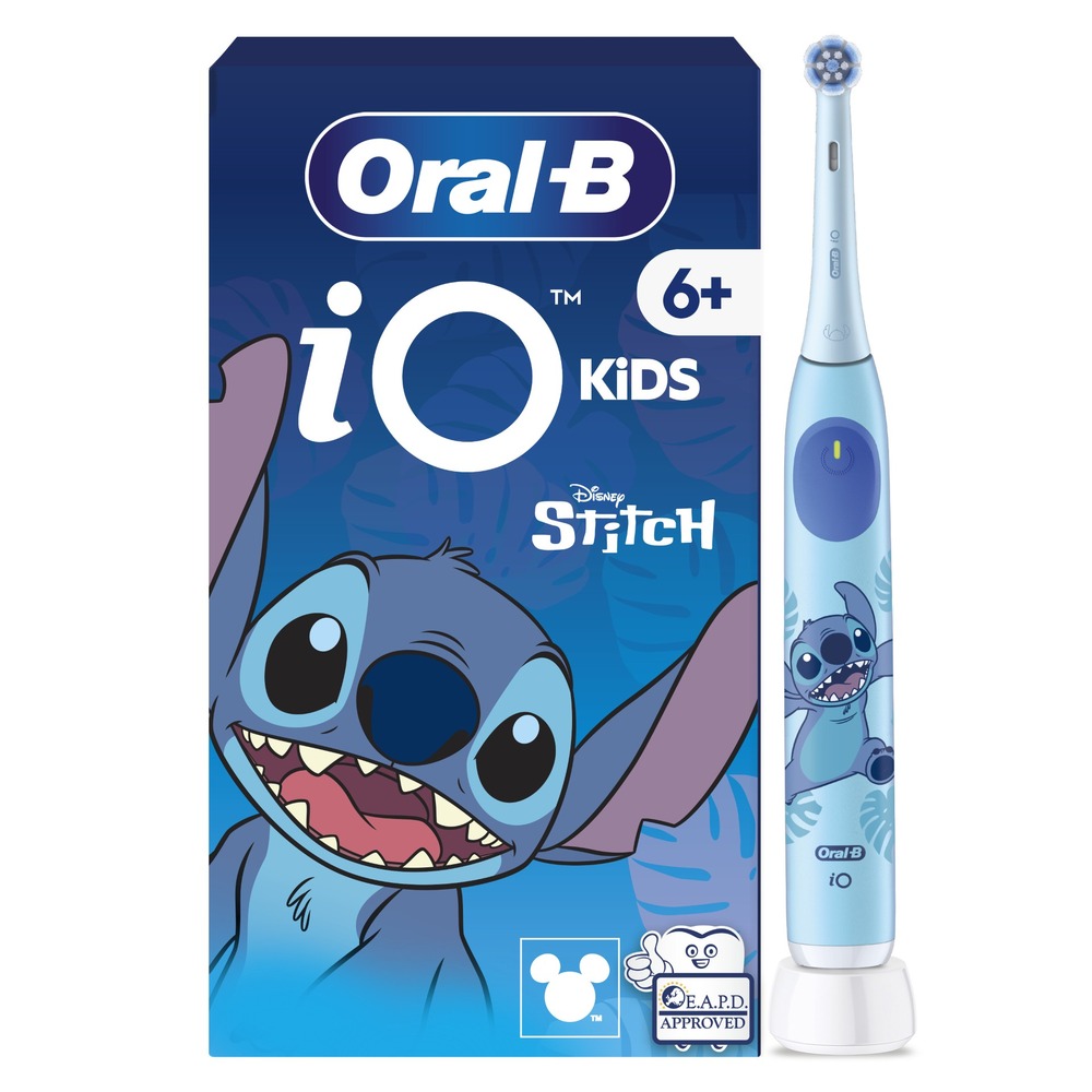 Oral-B iO Kids Disney Stitch Elektrische Tandenborstel met Muziektimer +6 Jaar