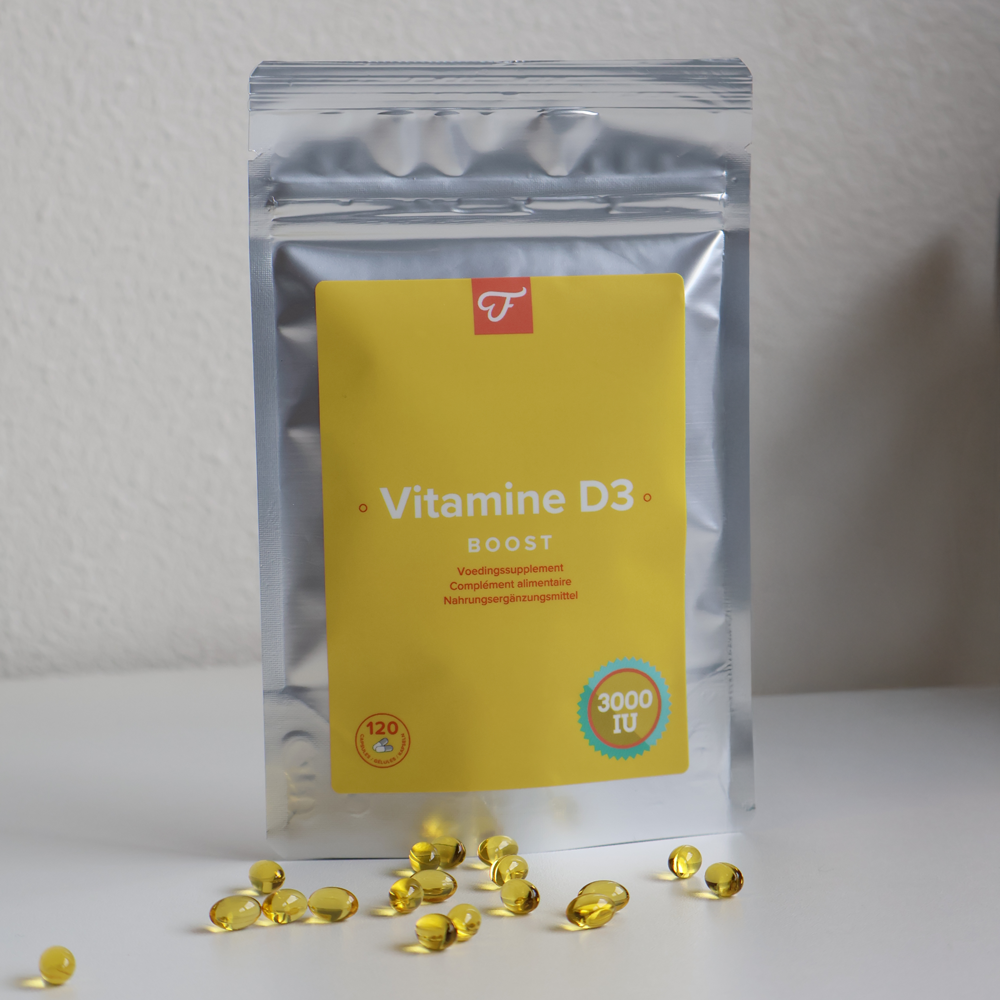 Foodie Vitamine D3 Boost 3000 IU 120 Tabletten