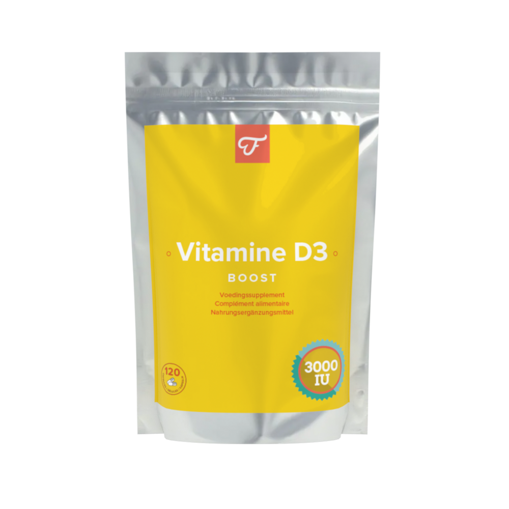 Foodie Vitamine D3 Boost 3000 IU 120 Tabletten