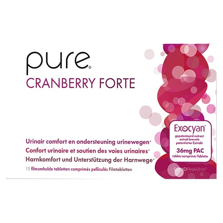 Pure Cranberry Forte Filmomh Tabl 15