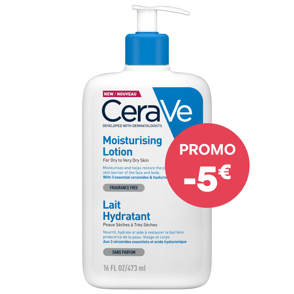 CeraVe Hydraterende Melk Droge tot Zeer Droge Huid 473ml Promo -5€