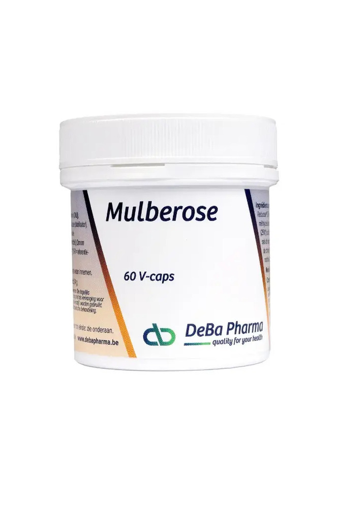 Deba Pharma Mulberose Reducose 250 mg 60 Plantaardige Capsules