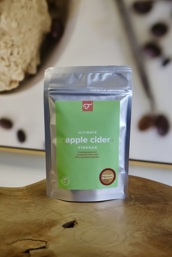 Foodie Ultimate Apple Cider Vinegar Appelazijn Bloedsuikerspiegel en Gewichtsbeheersing 60 Capsules