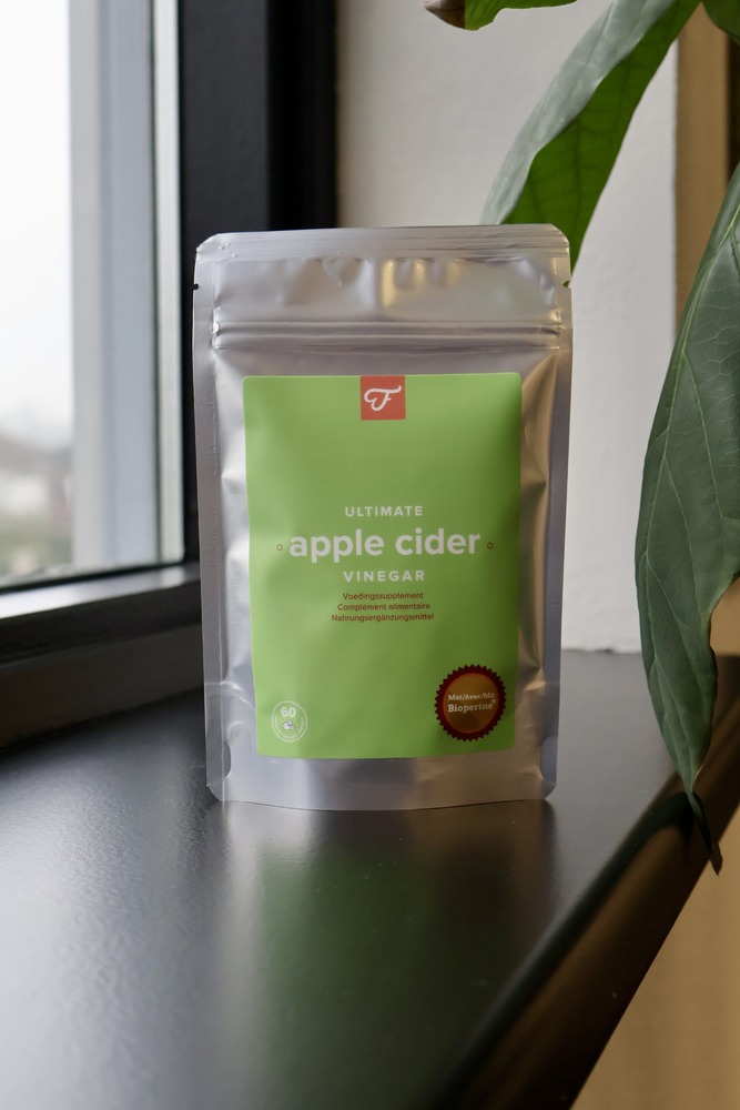 Foodie Ultimate Apple Cider Vinegar Appelazijn Bloedsuikerspiegel en Gewichtsbeheersing 60 Capsules