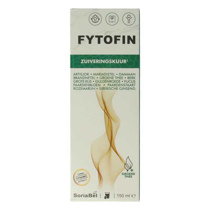 Fytofin Zuiveringskuur Vochthuishouding en Stofwisseling Siroop 150 ml
