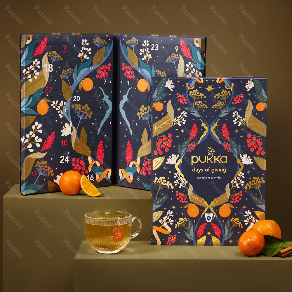 Pukka Adventskalender Biologische Thee 48 zakjes