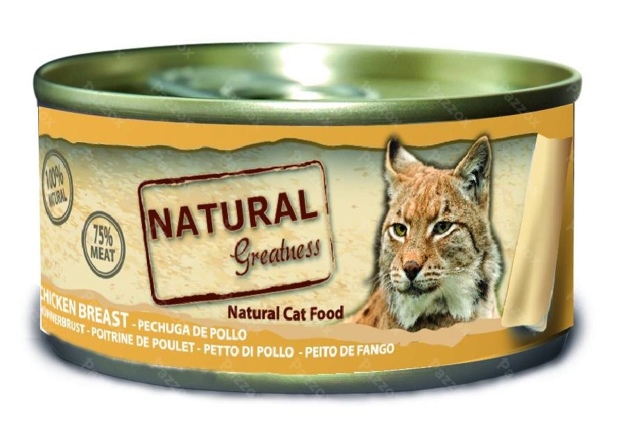 Natural Greatness Chicken Breast Adult en Kitten 70gr