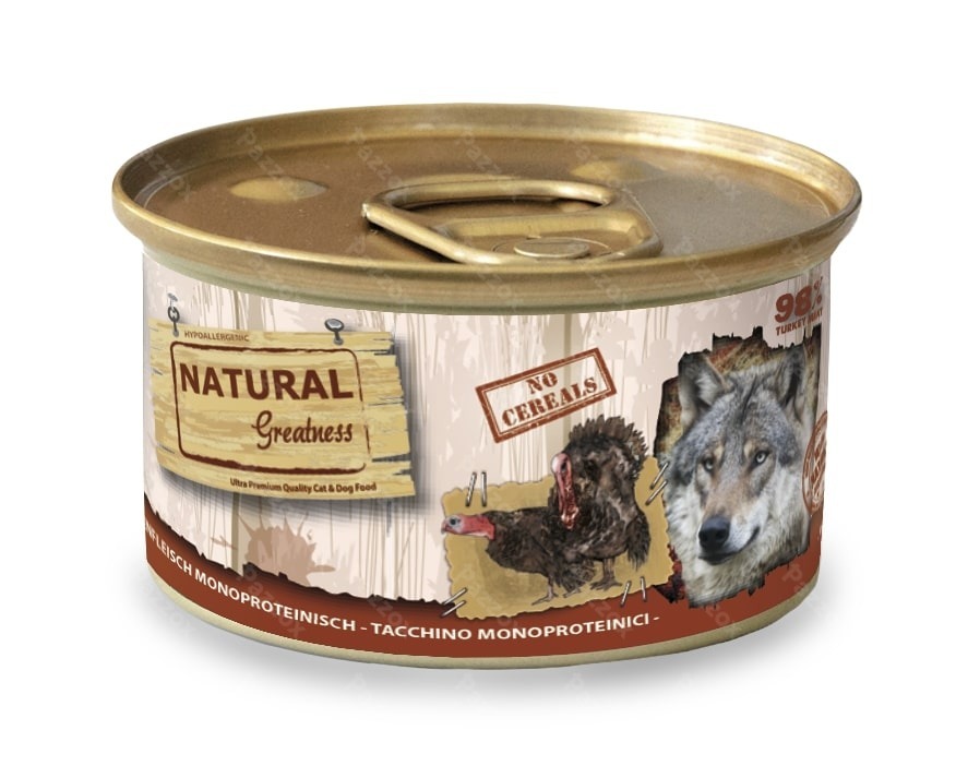 Natural Greatness Chicken Recipe Monoproteïne 170g