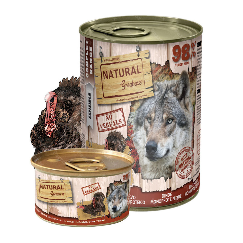 Natural Greatness Turkey Recipe Monoproteïne 400g