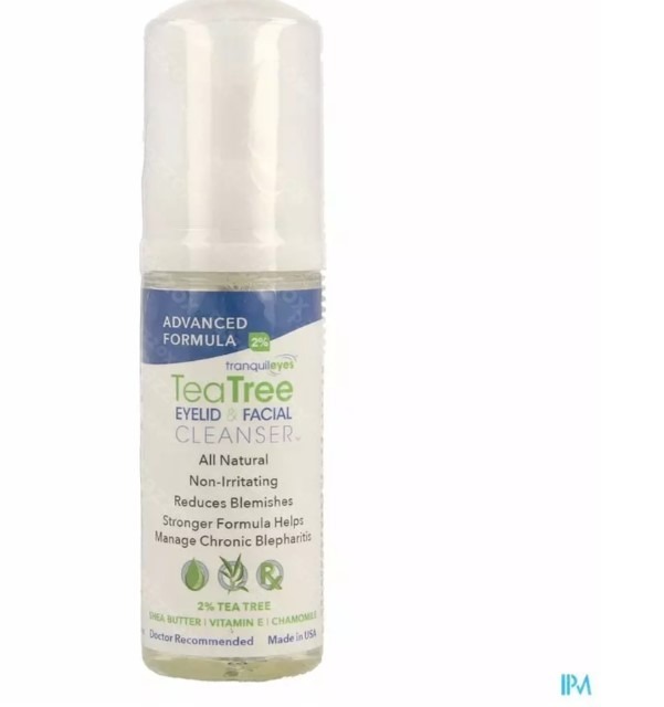Tea Tree Eyelid & Facial Cleancer Mousse 50ml