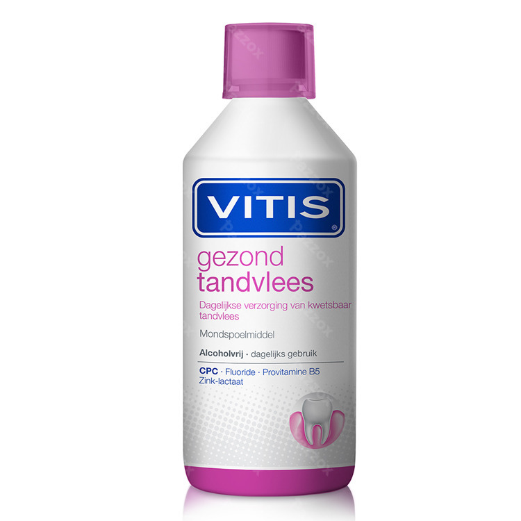 Vitis Gezond Tandvlees Mondspoeling 500ml