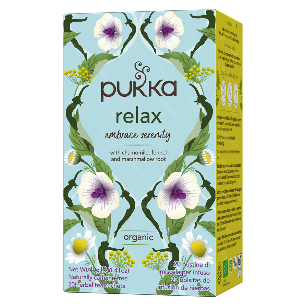 Pukka Relax Biologische Thee 20 Zakjes