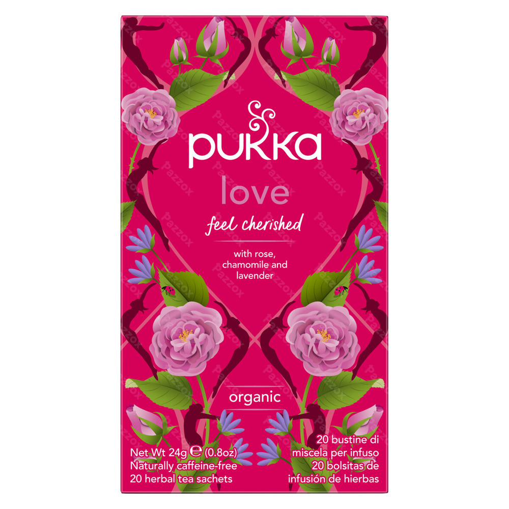 Pukka Love Biologische Thee 20 Zakjes