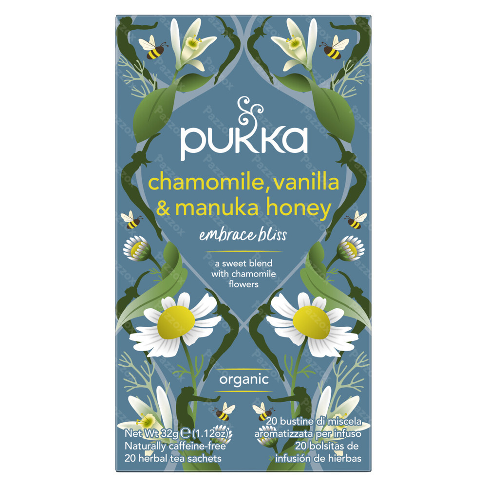 Pukka Chamomille Vanilla Manuka Honey Biologische Thee 20 Zakjes