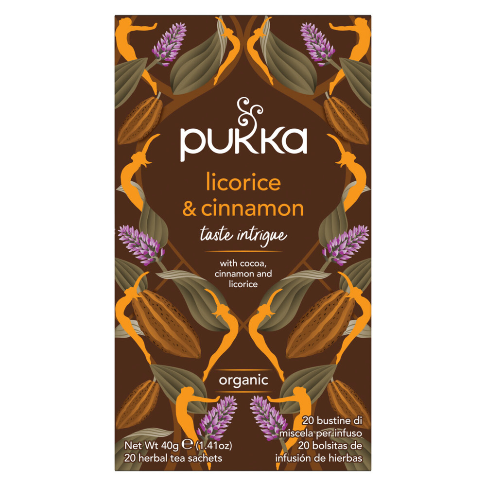 Pukka Licorice & Cinnamon Biologische Thee 20 Zakjes