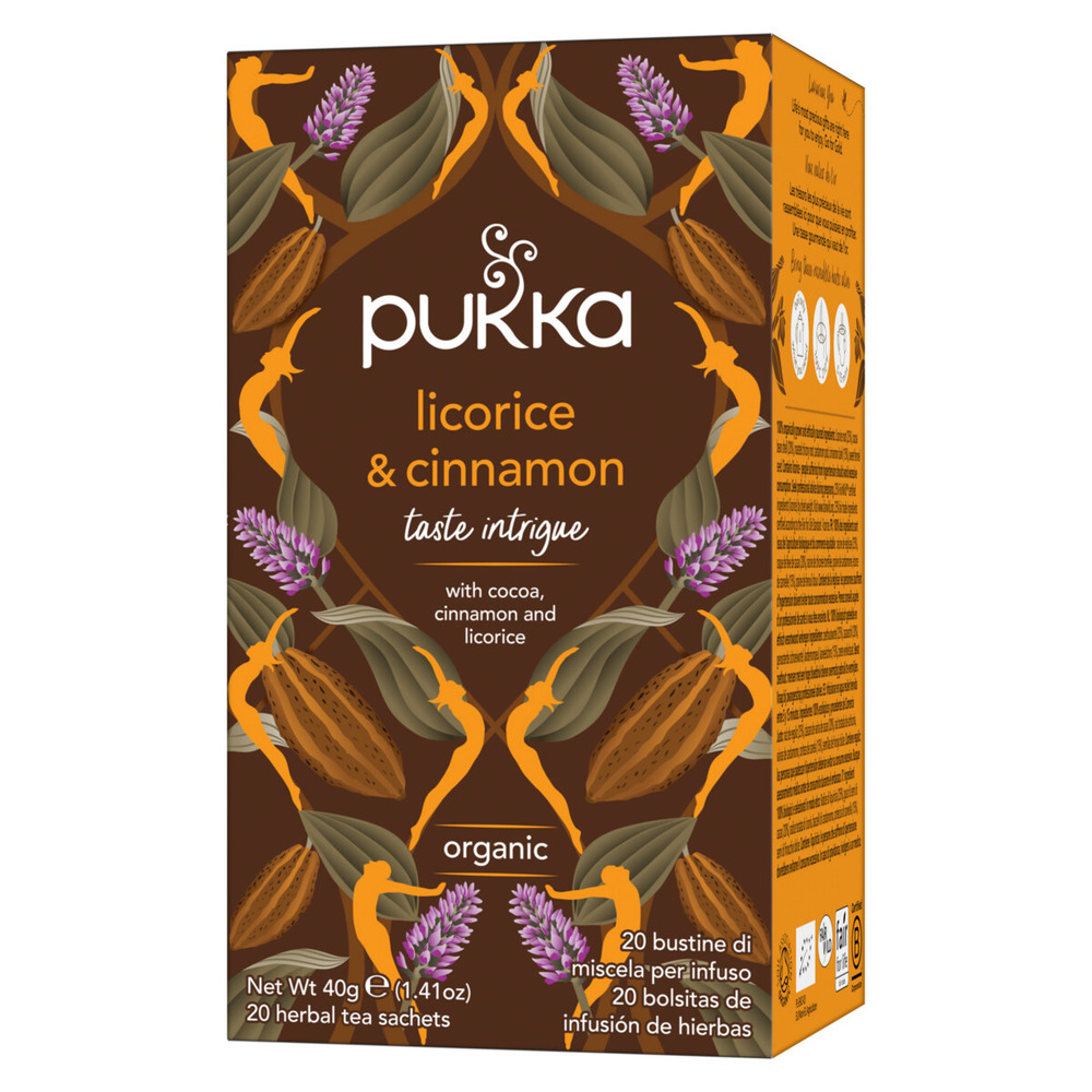 Pukka Licorice & Cinnamon Biologische Thee 20 Zakjes