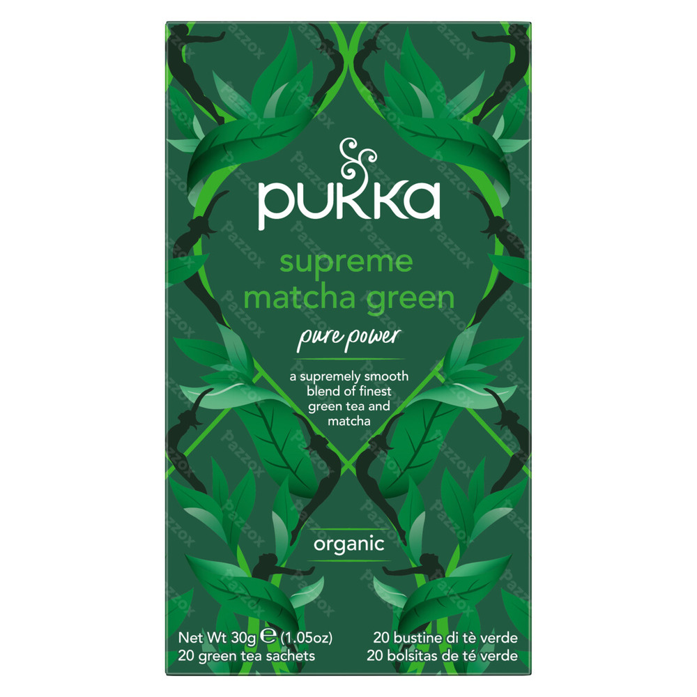 Pukka Supreme Matcha Groene Biologische Thee 20 Zakjes