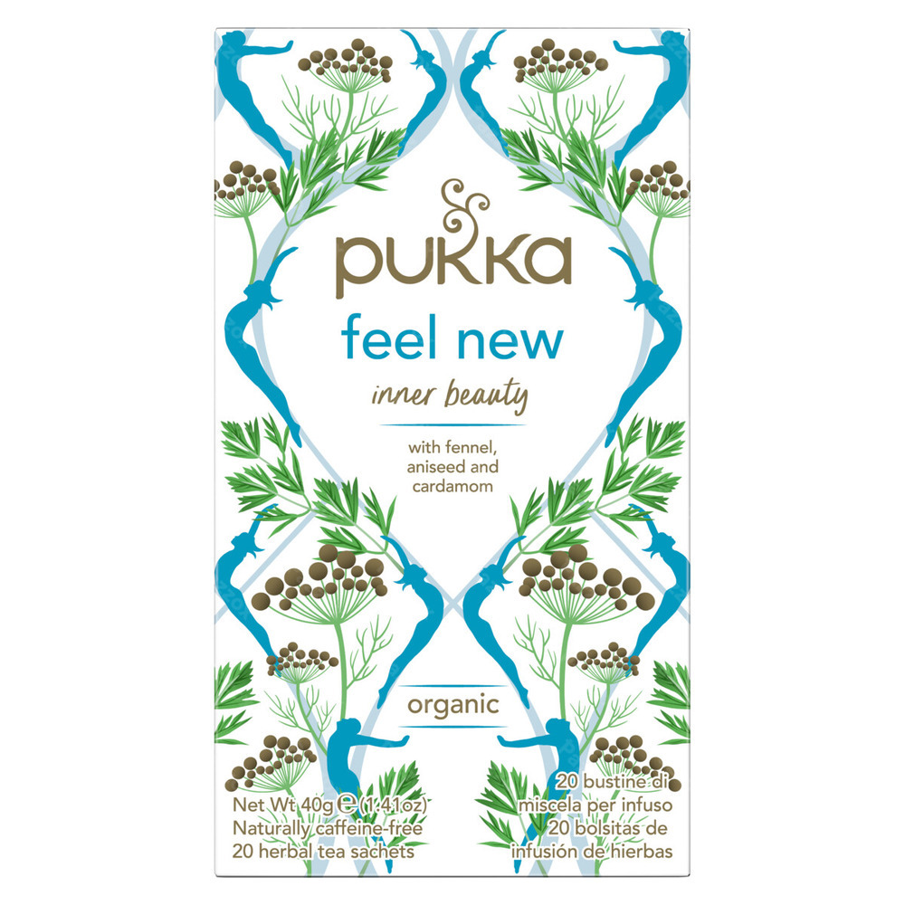 Pukka Feel New Biologische Thee 20 Zakjes