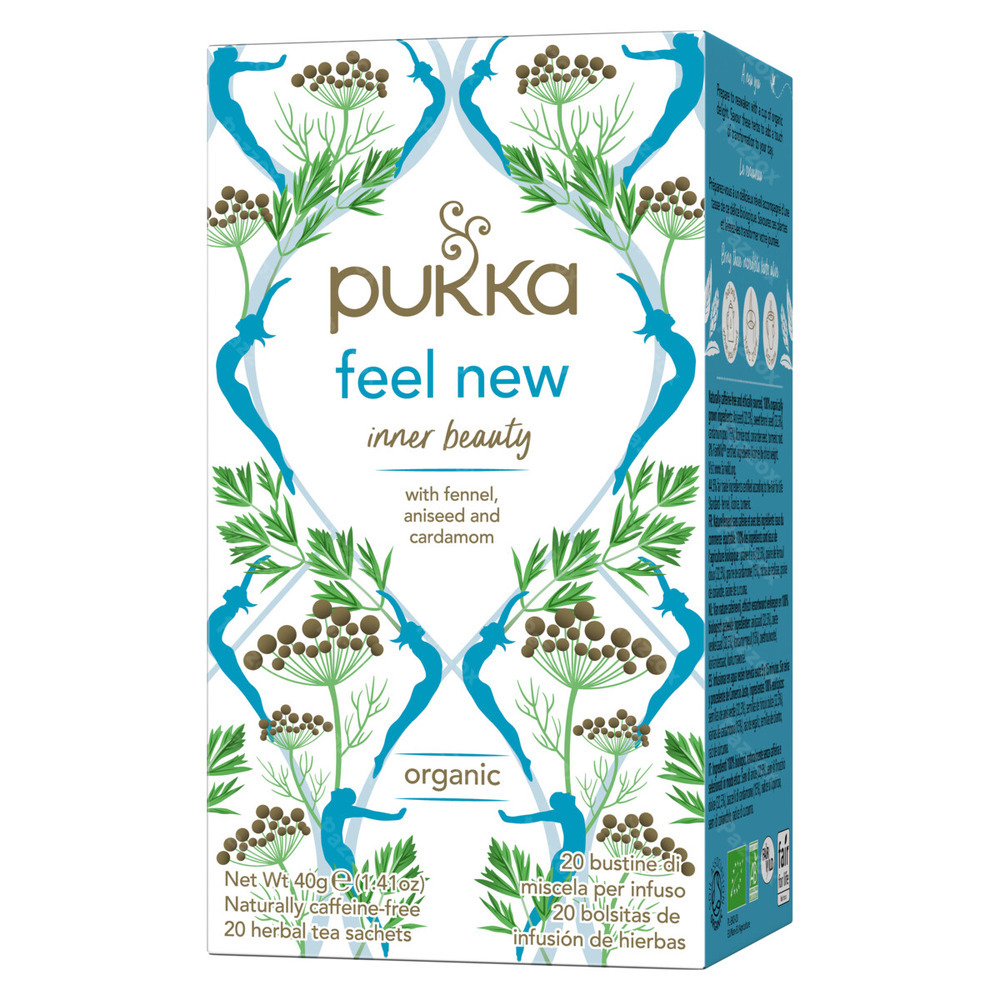 Pukka Feel New Biologische Thee 20 Zakjes