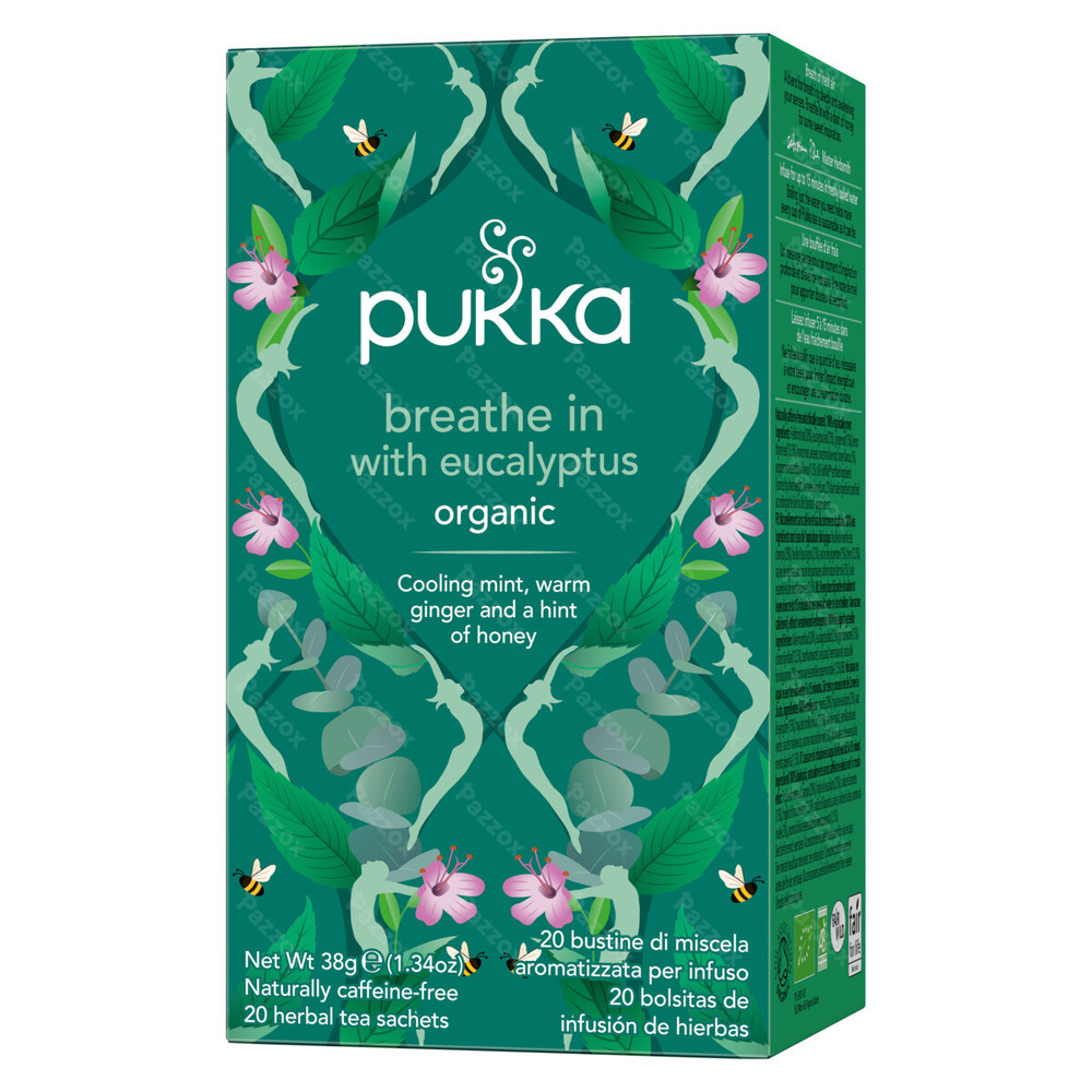 Pukka Breathe In Biologische Thee 20 Zakjes