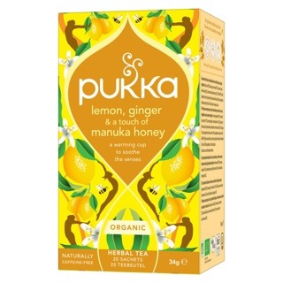 Pukka Lemon Ginger Manuka Honey 20 Zakjes