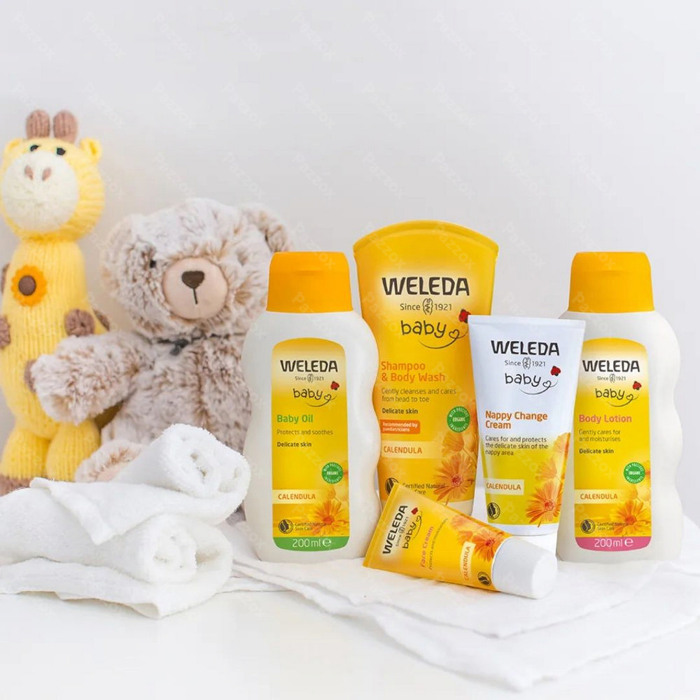 Weleda Calendula Baby Billenbalsem 3 x 75ml Promopakket