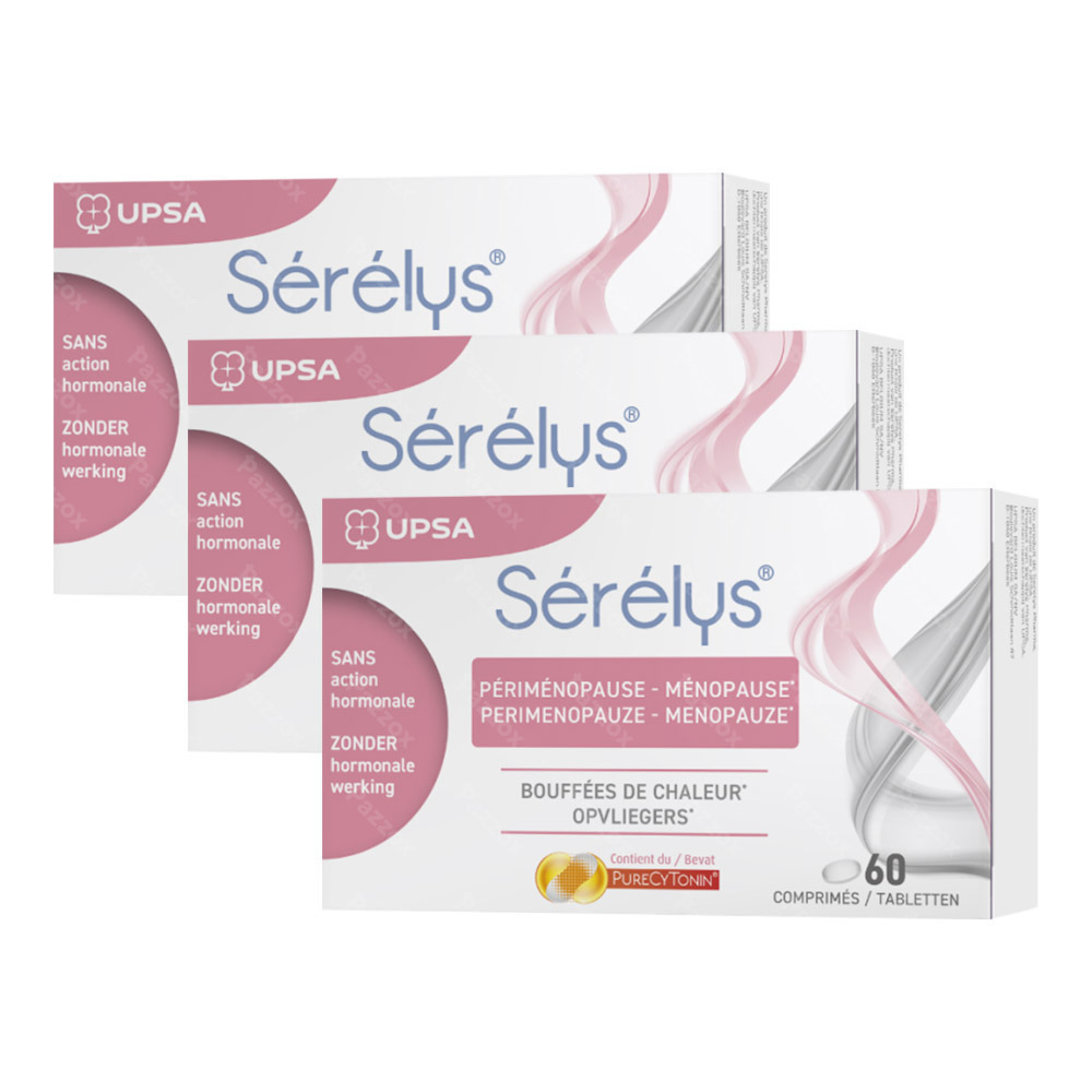 Serelys Menopauze 3 x 60 Tabletten Promopakket