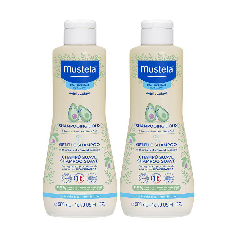 Mustela Baby Zachte Shampoo 500ml 1+1 Gratis