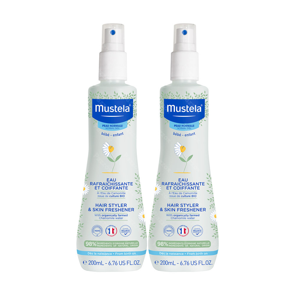 Mustela Baby Verfrissend Water 200ml 1+1 Gratis
