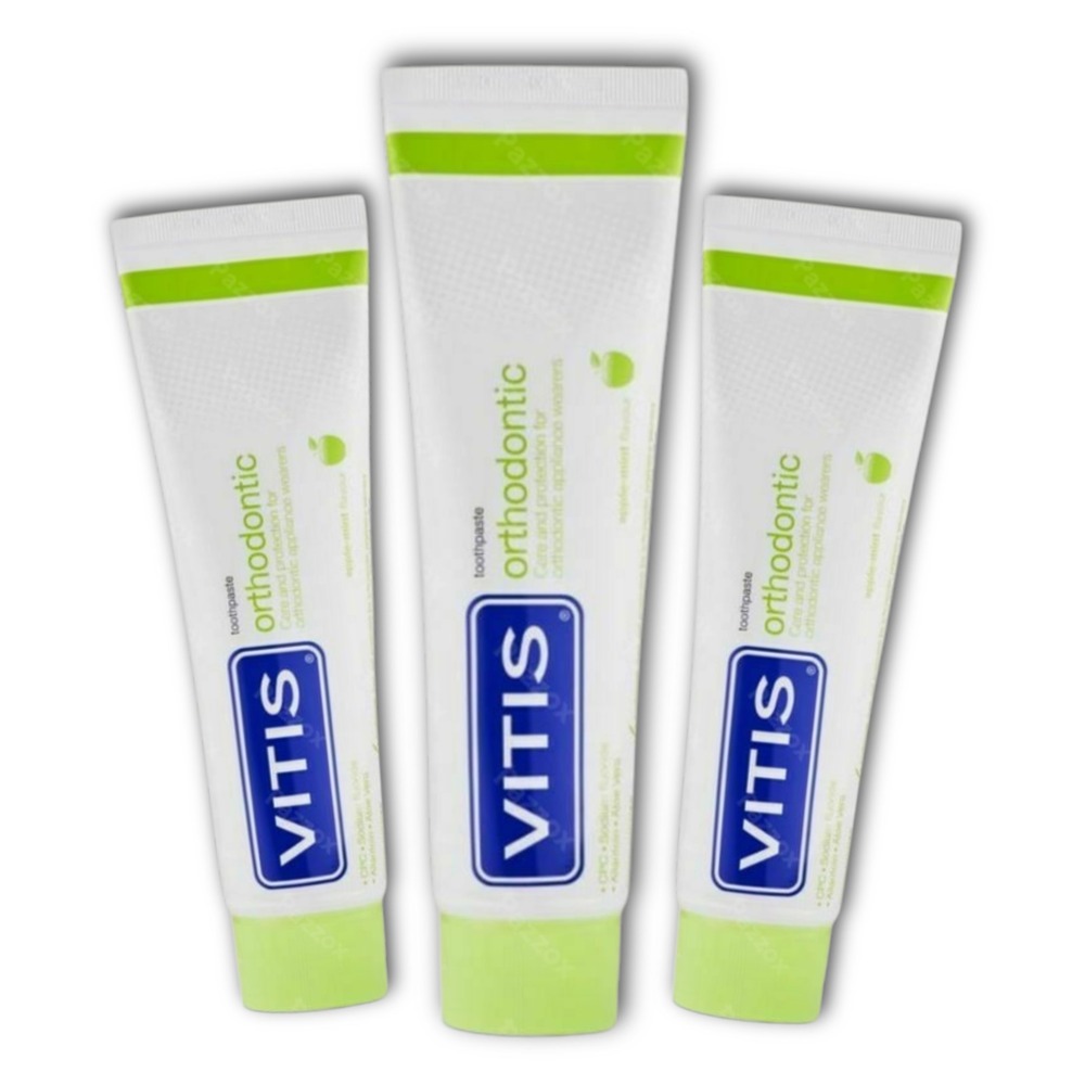 Vitis Orthodontic Tandpasta met 0,05% Cetylpyridinium Chloride (CPC) 75ml 32046