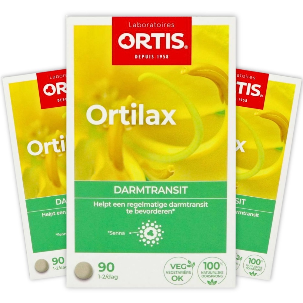 Ortis Ortilax Darmtransit Senna 3 x 90 Tabletten Promopakket
