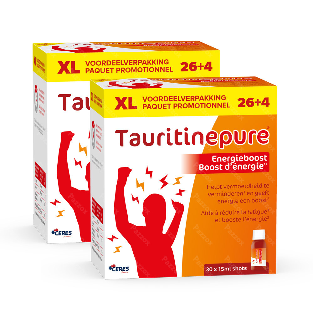 Tauritinepure Energieboost 30x15ml 1+1 Gratis