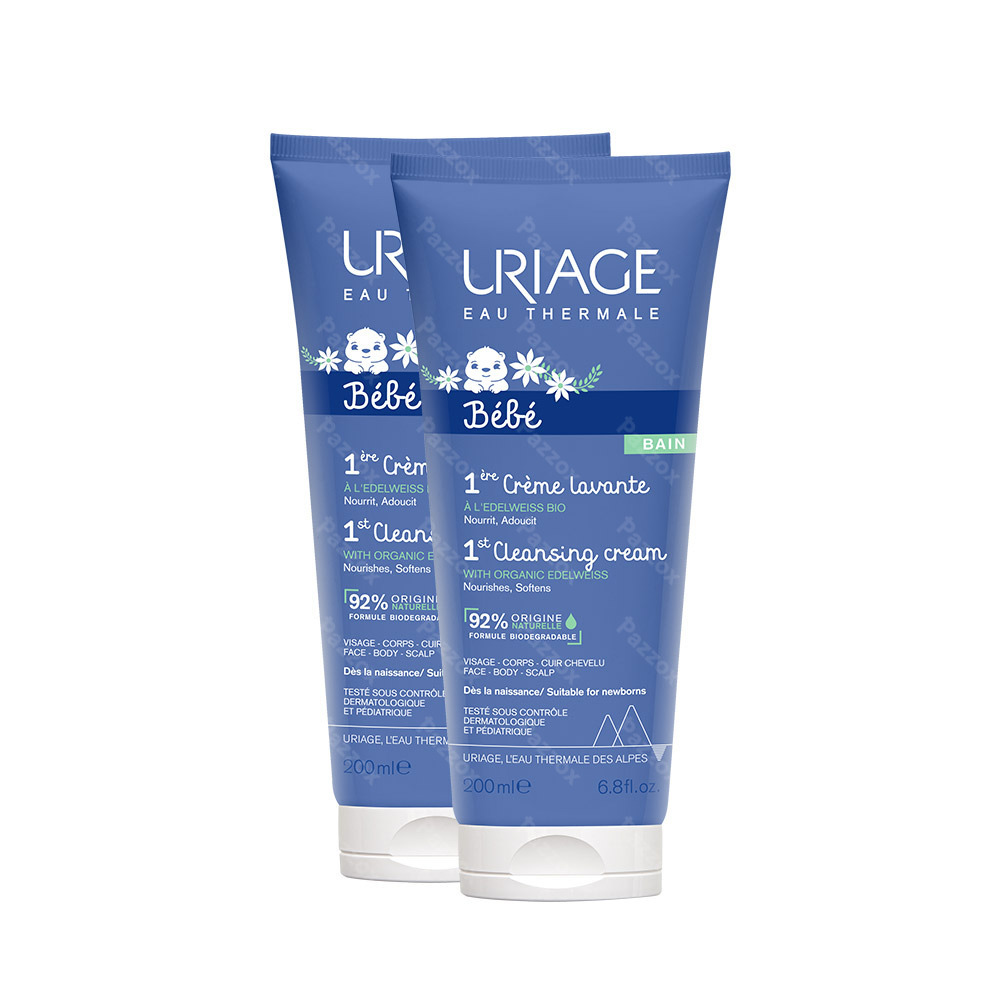 Uriage Bébé Wascrème 200ml 1+1 Gratis