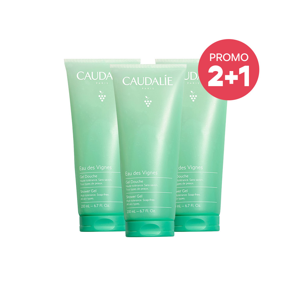 Caudalie Douchegel Eau Des Vignes 200ml 2+1 Gratis afbeelding