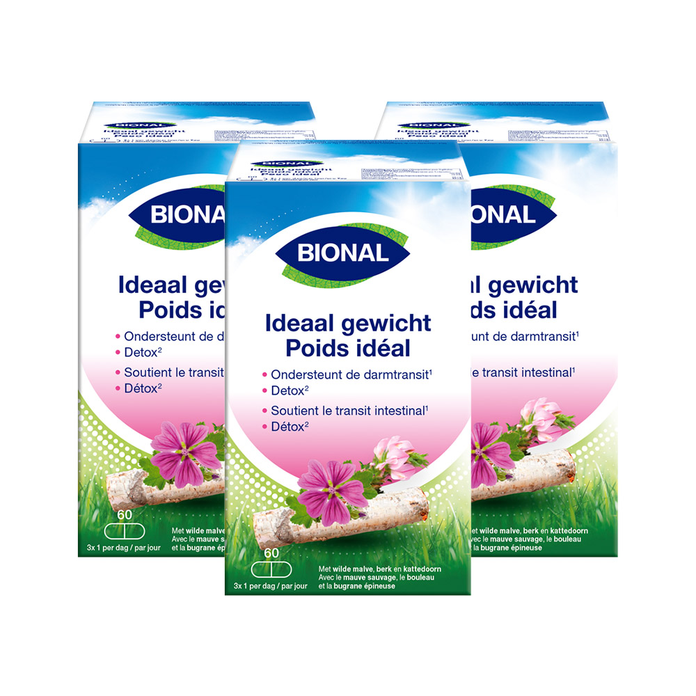 Bional Ideaal Gewicht 3 x 60 Capsules Promopakket afbeelding